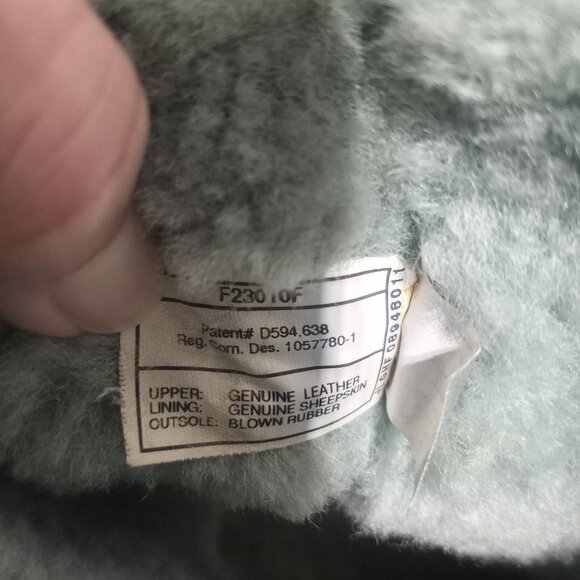 UGG Classic Sheepskin Lined Mint Green Boot Size 9 - Picture 8 of 11